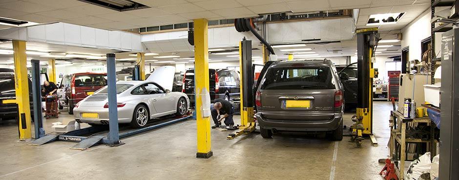 Steering Developments service workshop in Hemel Hempstead