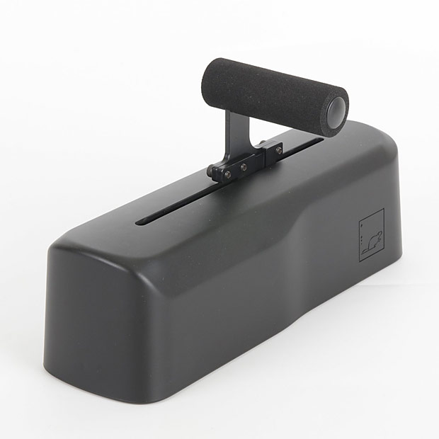 Bever gas/brake slider hand control with T-grip